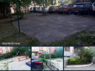 Покраска забора, детской площадки, урн, пандуса на придомовой территории МКД по адресу улица Баумана 31 корпус 2 | 22 августа 2025 года