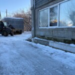 Механизированная уборка придомовой территории МКД по адресу улица Флотская 11А | 27 января 2026 года Механизированная уборка придомовой территории МКД по адресу улица Флотская 11А | 27 января 2026 года